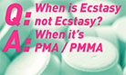 When is Ecstasy not Ecstasy?