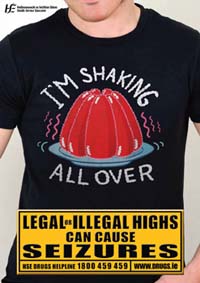 Poster - Legal or Illegal Highs can cause seizures